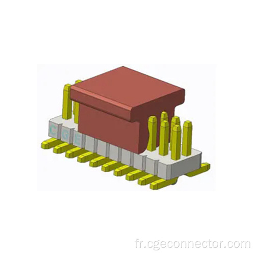 Connecteur d&#39;en-tête de broche de type vertical SMT 1,00 mm